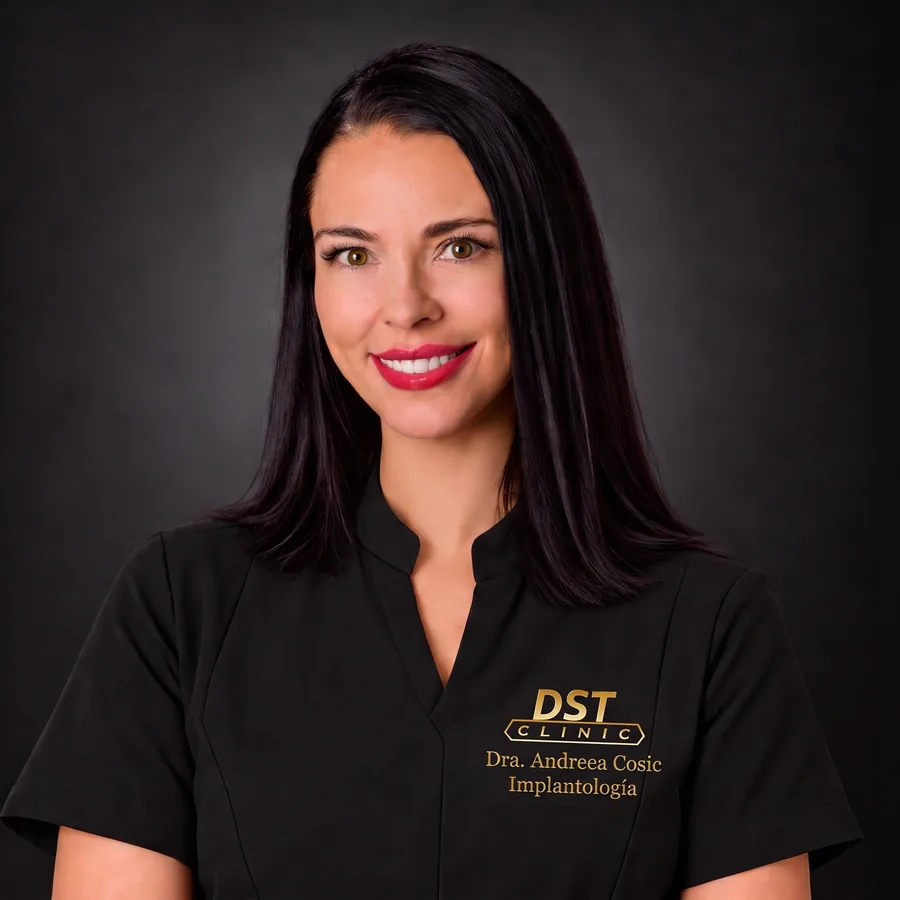 Dra. Andreea Cosic, implantóloga en DST Clinic Torrejón de Ardoz